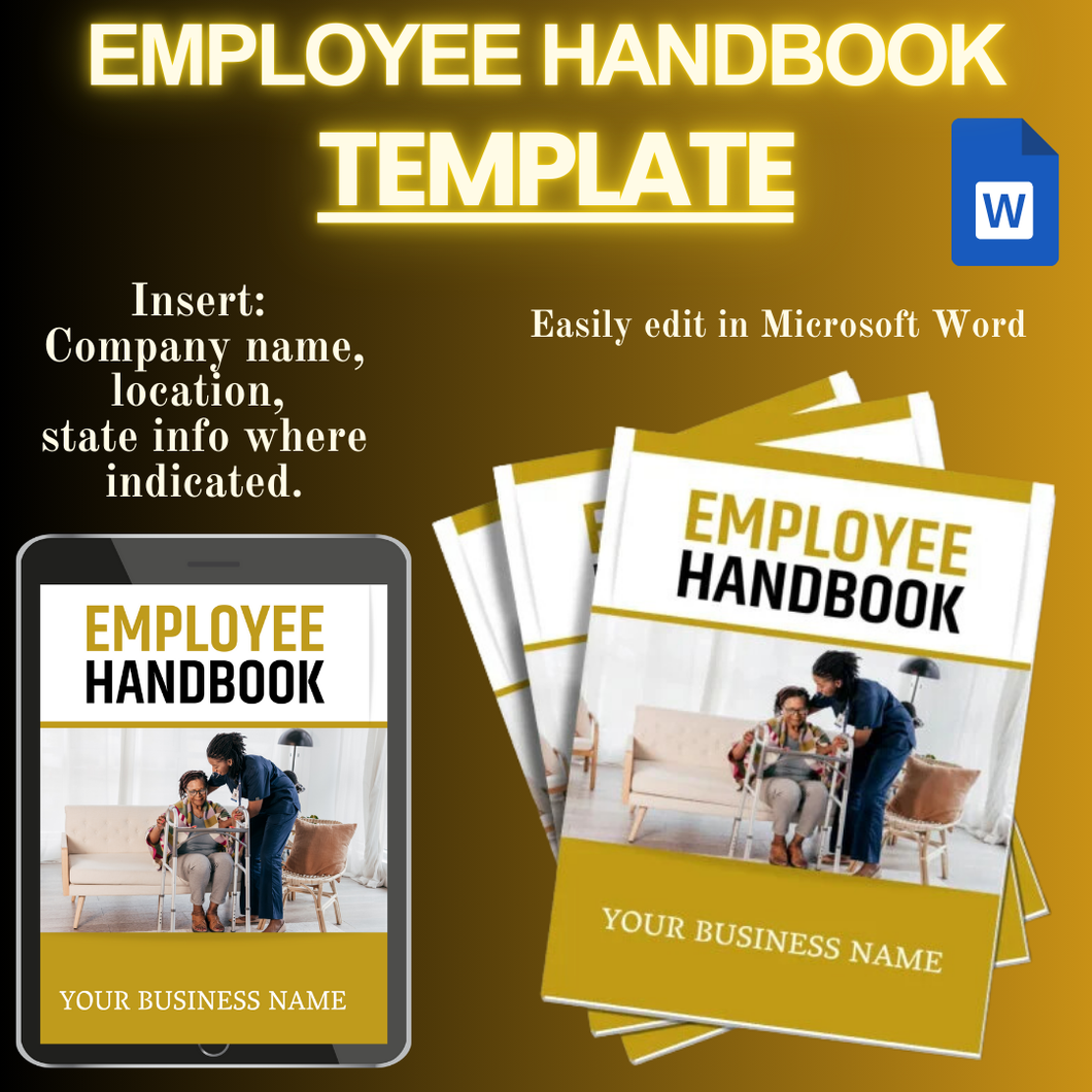 Home Care Employee Handbook template