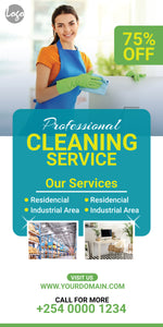 Get 2 FLYERS for your CLEANING business!