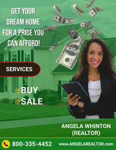 Get 2 FLYERS for your REAL ESTATE or REALTOR business!
